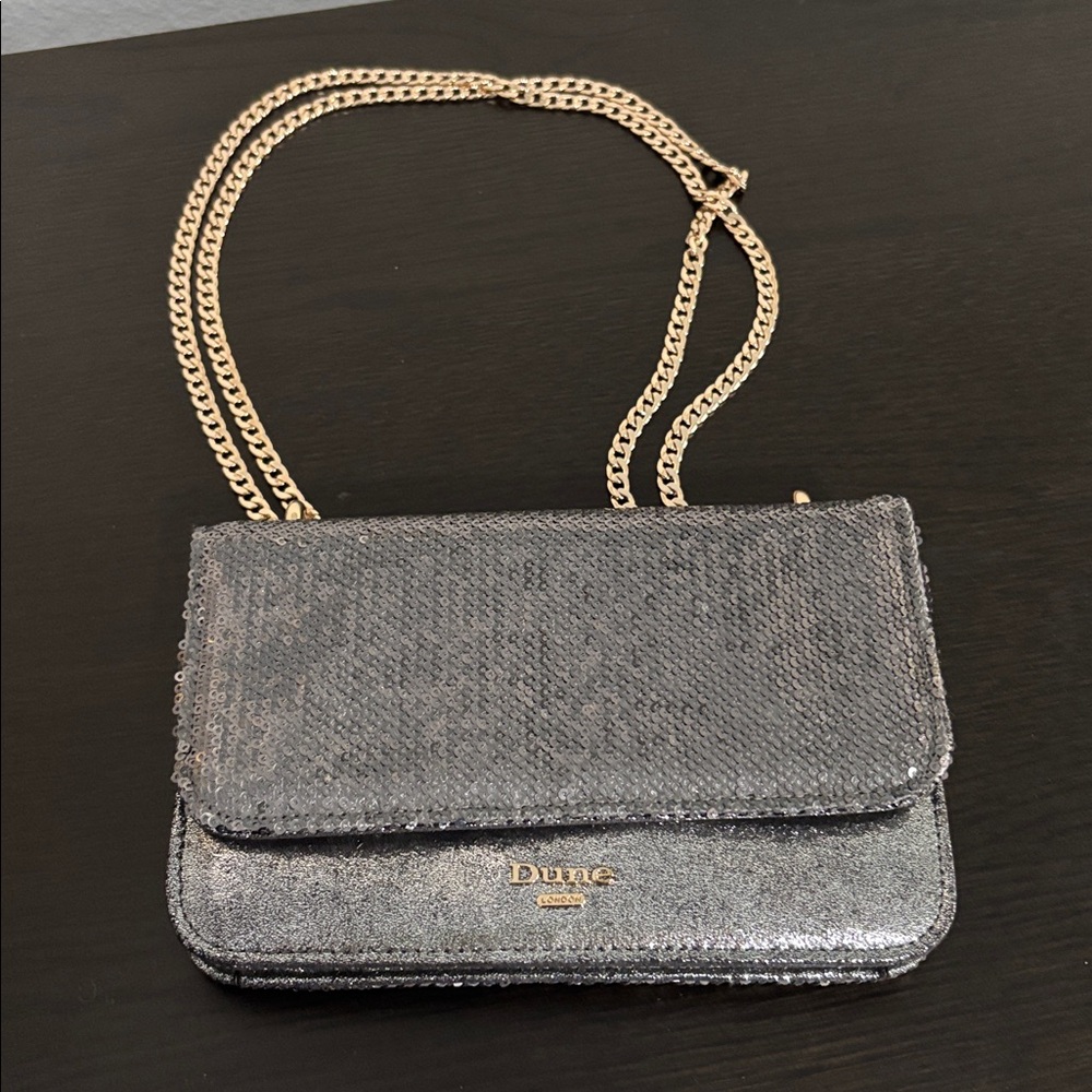 Dune London Sequin Evening Shoulder Crossbody Bag
